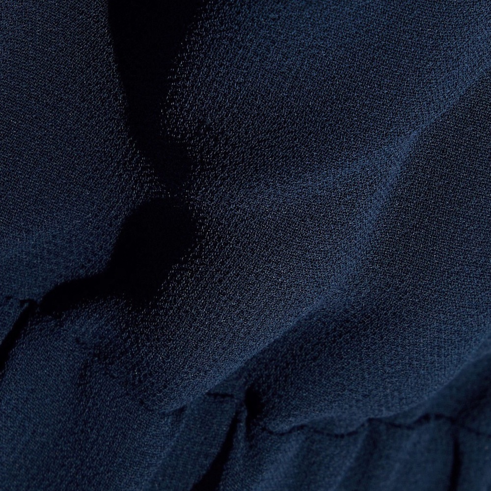 new Haute Hippie ♥︎ Chiffon Mini Dress ♥︎ Indigo - Picture 8 of 8